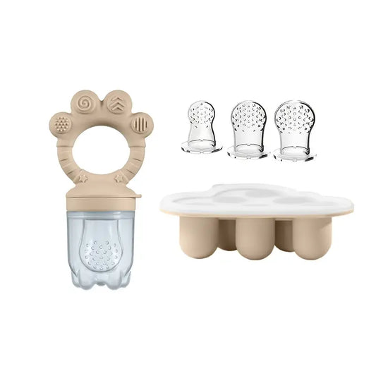 Silicone Teething Mold - Beige