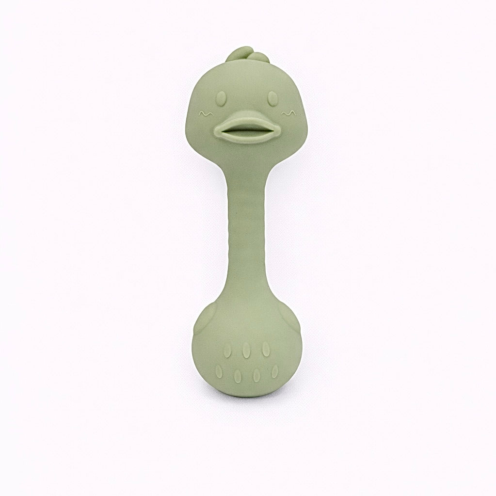 Silicone Duck Rattle