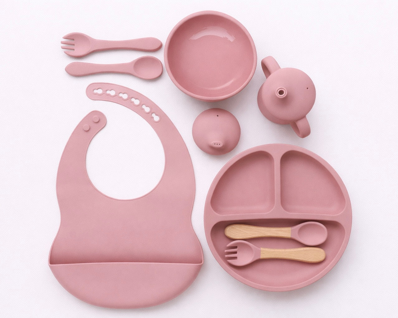 Silicone Feeding Set