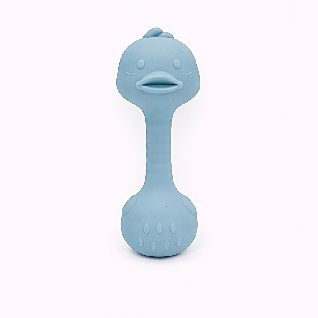 Silicone Duck Rattle