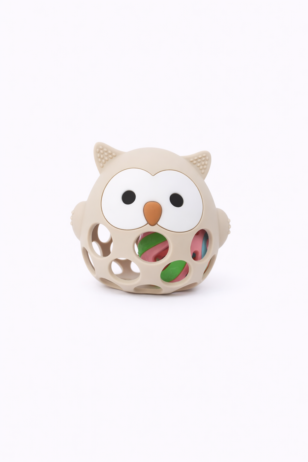 Silicone Owl Sensory Ball