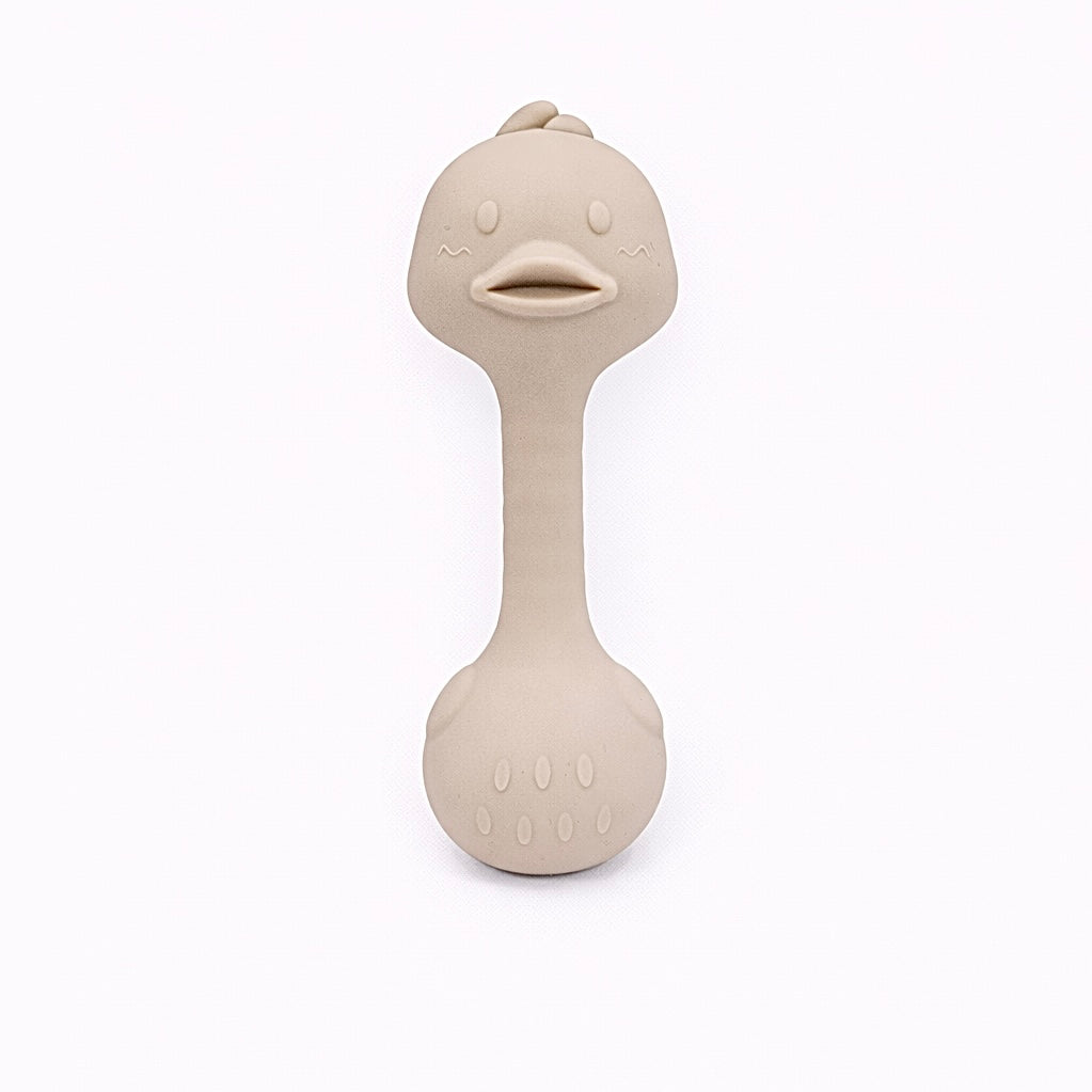 Silicone Duck Rattle