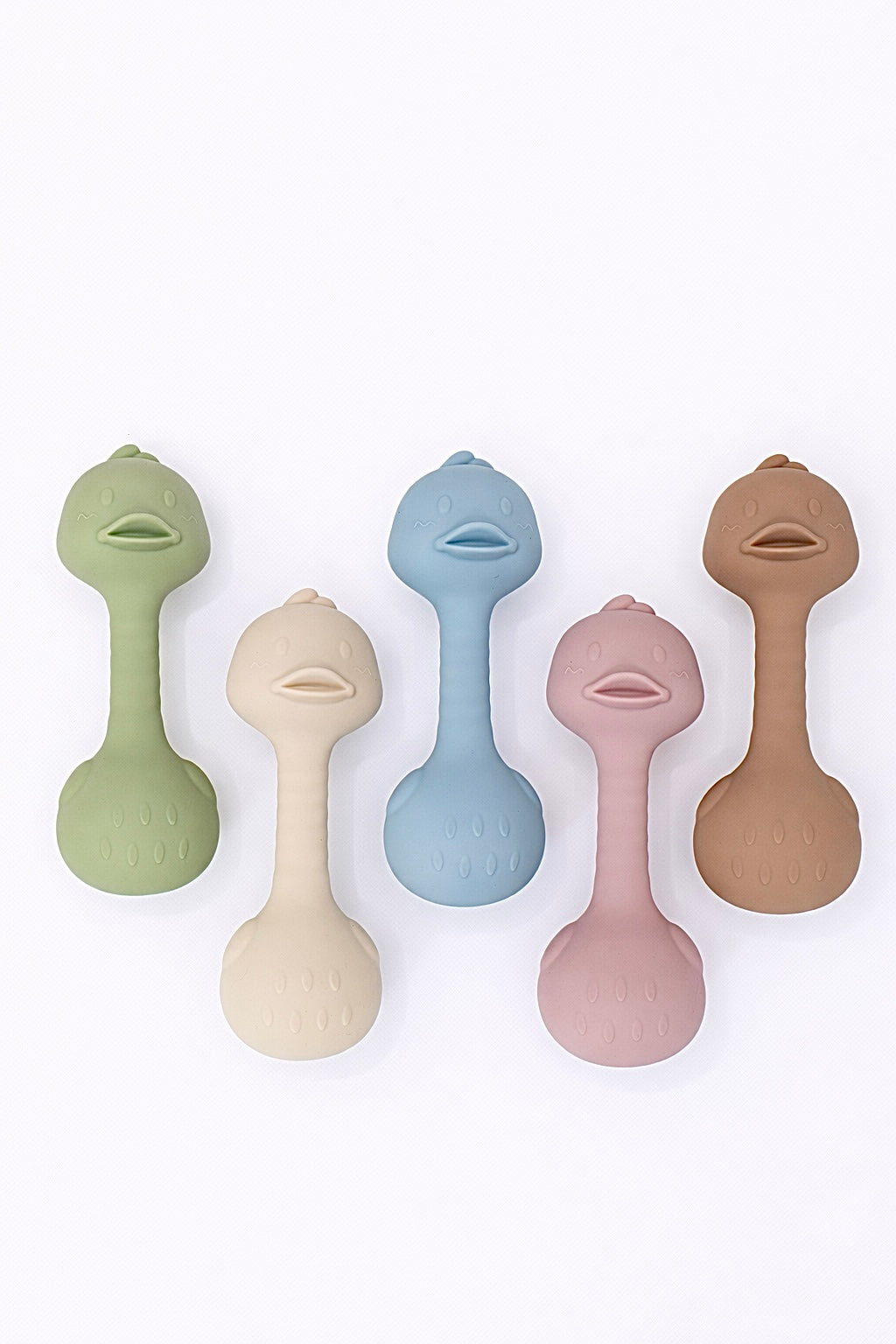 Silicone Duck Rattle