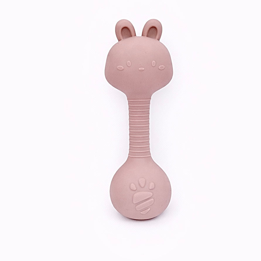Silicone Bunny Rattle