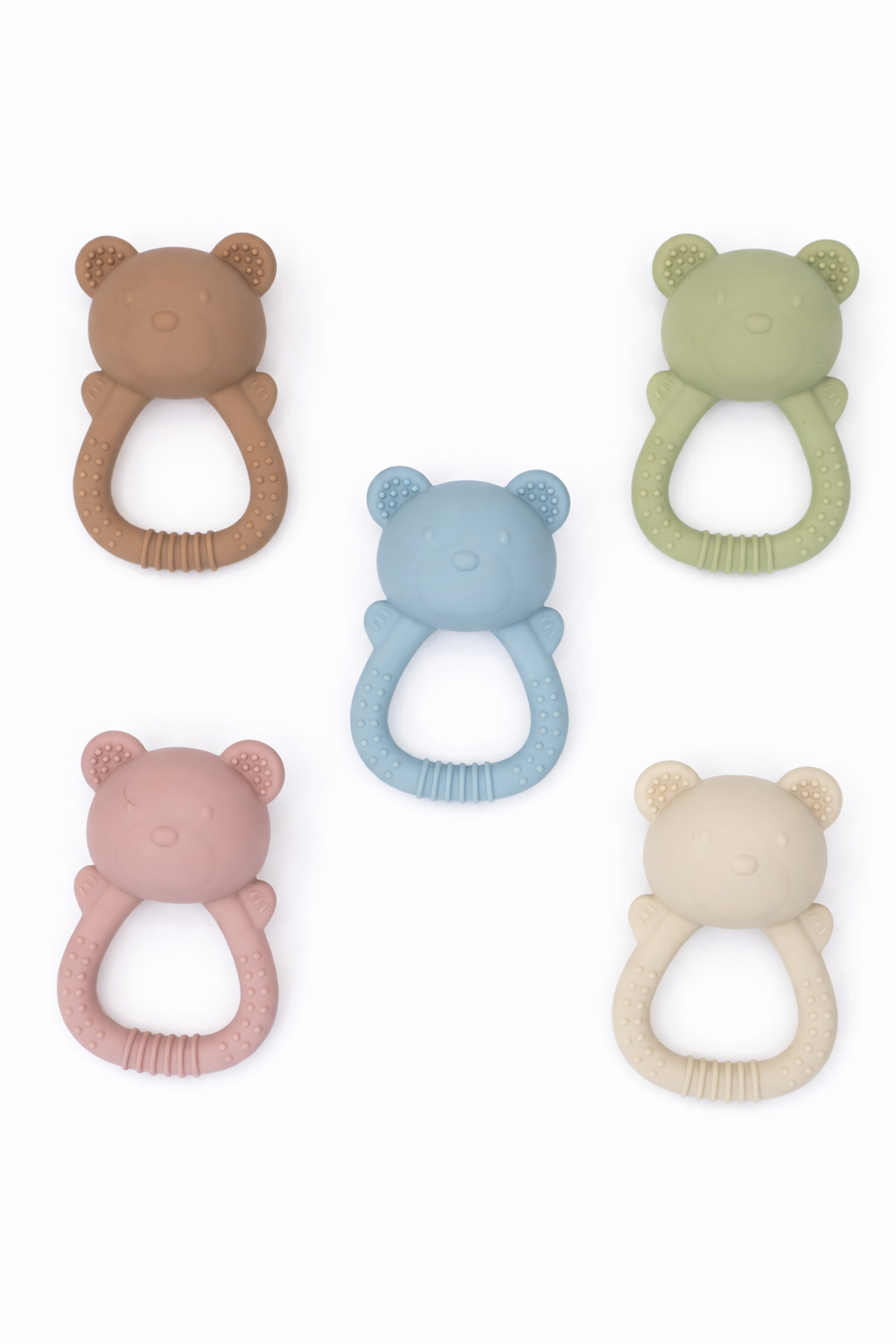 Silicone Bear Rattle