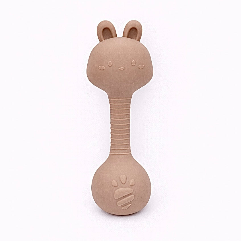 Silicone Bunny Rattle